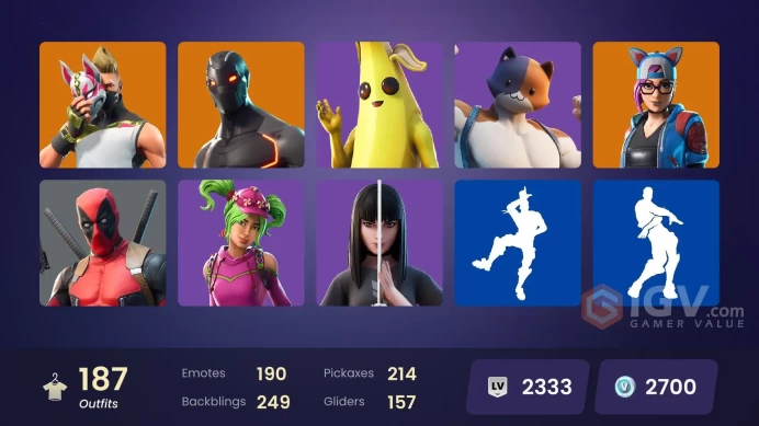 [PC/PSN/XBOX/Nintendo]  183 skins F/A :  Take The L | Carbide | Optimus Prime | Drift | Rox | Gear Specialist Maya | The Visitor | Lynx | Ragnar