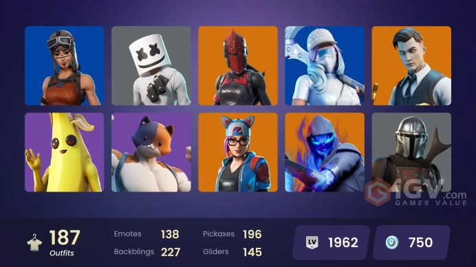 [PC/PSN/XBOX/Nintendo]  187 skins F/A :  Leviathan Axe | OG STW | Renegade Raider | Gold Midas | Hybrid | Predator | P.A.N.D.A Team Leader | Red