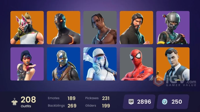 [NIN/PC] 208 SKINS | TRAVIS SCOTT | TAKE THE L | SPARKLE SPECIALIST | THE REAPER | BLUE SQUIRE | ROYALE KNIGHT | ELITE AGENT | GOLD MIDAS | GOLD