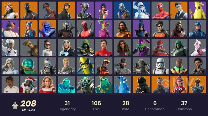 [NIN/PC] 208 SKINS | TRAVIS SCOTT | TAKE THE L | SPARKLE SPECIALIST | THE REAPER | BLUE SQUIRE | ROYALE KNIGHT | ELITE AGENT | GOLD MIDAS | GOLD
