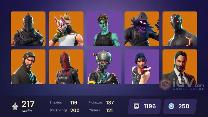 [XBOX/NIN/PC] 213 SKINS | OG STW | BLACK KNIGHT | TAKE THE L | SPARKLE SPECIALIST | THE REAPER | BLUE SQUIRE | ROYALE KNIGHT | ELITE AGENT