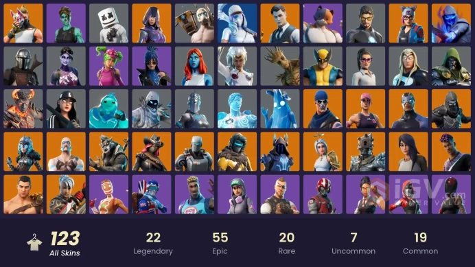 [NIN/PC] 123 SKINS | OG STW | IKONIK |MERRY MINT AXE | GLOW | GOLD MIDAS | PITCH PATROLLER | STAGE 4 | STAGE 4 - NO PONYTAIL | STAGE 5 | XEV