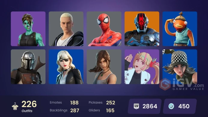 [PSN/XBOX/NIN/PC] 226 SKINS | MASTER CHIEF (MATTE BLACK) | TENTACULAR | GOLDEN RAZ | HARBINGER ARMOR OMEGAROK | ROCOCO CLOAK-O | ASCENSION NEZUM