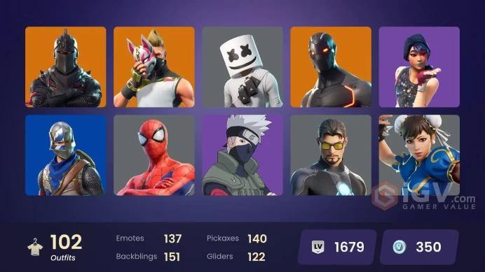 [XBOX/NIN/PC] 102 SKINS | OG STW | BLACK KNIGHT | SPARKLE SPECIALIST | BLUE SQUIRE | ROYALE KNIGHT | MASTER CHIEF (MATTE BLACK) | ROGUE AGENT
