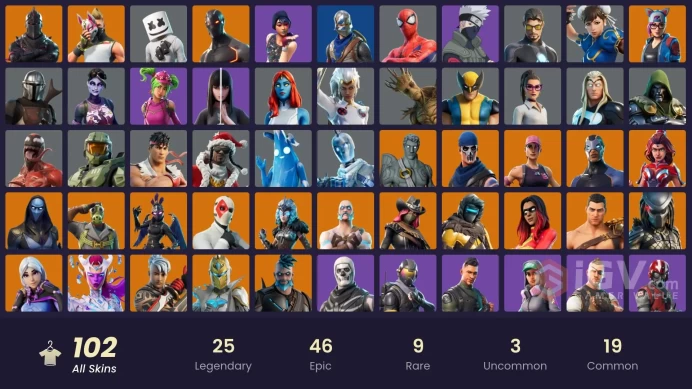 [XBOX/NIN/PC] 102 SKINS | OG STW | BLACK KNIGHT | SPARKLE SPECIALIST | BLUE SQUIRE | ROYALE KNIGHT | MASTER CHIEF (MATTE BLACK) | ROGUE AGENT