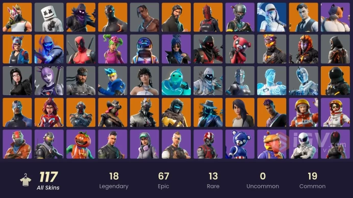 [XBOX/NIN/PC] 117 SKINS | THE REAPER | ELITE AGENT | TRAVIS SCOTT | ASTRO JACK | GOLD MIDAS | GOLD BRUTUS | ROGUE AGENT | STAGE 5 | STAGE 4