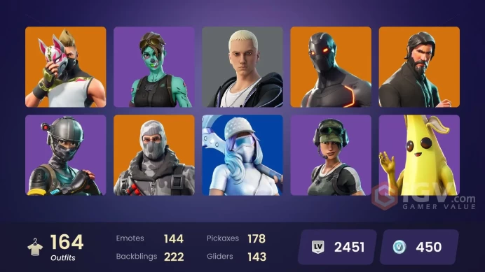 [NIN/PC] 163 SKINS | OG STW | TAKE THE L | THE REAPER | ELITE AGENT | OMEGA (STAGE 5) | TRAILBLAZER | HAVOC | SUB COMMANDER | STAGE 4 | 