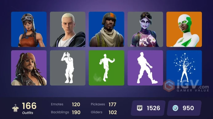 (PC PSN XBOX) 166 skins | Renegade Raider | Aerial Assault Trooper | Zeus | Backlash | Hades | Dark Bomber | Poseidon | Slurpentine | Apprentice