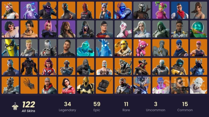Full Access -[XBOX/PC] 125 skins | Galaxy , Blue Team Leader , Omega (stage 5)