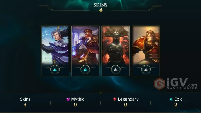 [Code 9956] Level 72 + 5 Skins / EUW / Very Cheap