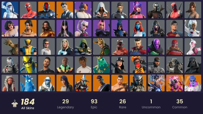 14078[PC/PSN/XBOX]Gold Midas|Predator|Menace|Valeria|Raz|Optimus Prime|Torin|The Cube Queen|Snap|Peter Griffin|Hades|Joey|Era