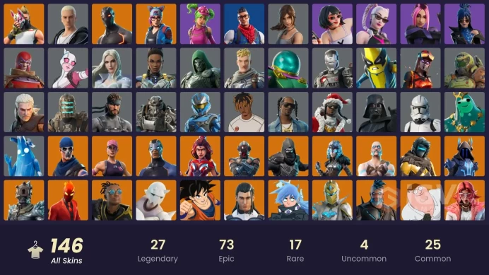 [PC] 146 skins | OG STW | Blue Team Leader | Rogue Agent | Sultura | Carbon Commando | Prodigy | Trilogy | Blue Striker | Shady Doggo