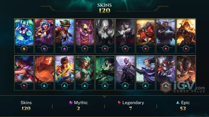 EUW 116 Skins 172 Champs | Three Honors Shen | Eternal Sword Yi | Fae Dragon Ashe | Mecha Kingdoms Garen | Shockblade Qiyana | LOL0036
