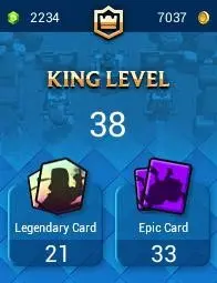 Clash royal (Android/iOS) KT 12 - lvl 36 - Cards121 /121/ Max Card 7/lvl_4 /evo card4/Emote 32 / skin tower 3 /Fast delivery/Cheap sale
