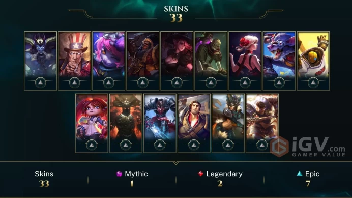 Eune B1 (1Win0Lose) - 34 Perfect Skin- 450 Rp- +55k Blue Essance- Full Acces- Instant Delivery- Safe