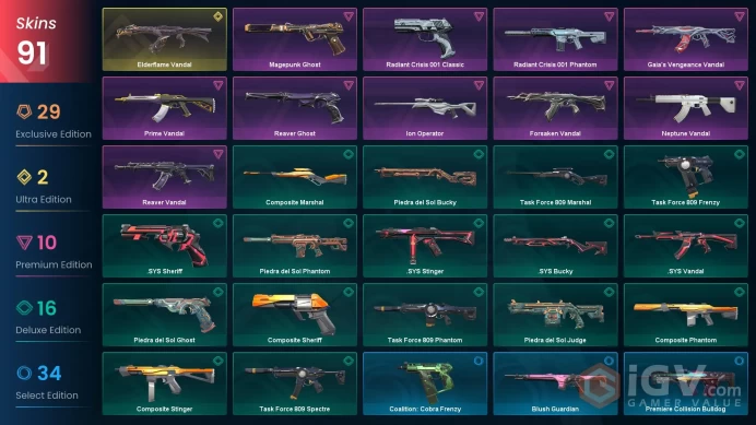 EU | 91 Skin | Level 138 | VALORANT GO! Vol.1 Knife | Champions 2022 Bundle | Yoru's Stylish Butterfly Comb | 4 Battlepasses |