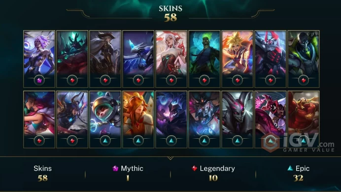 Las Unk- Ranked Ready- Last Season PLAT2 - 59 Good Skin- 110K Blue Essance- Instant Delivery - Full Acces - SAFE
