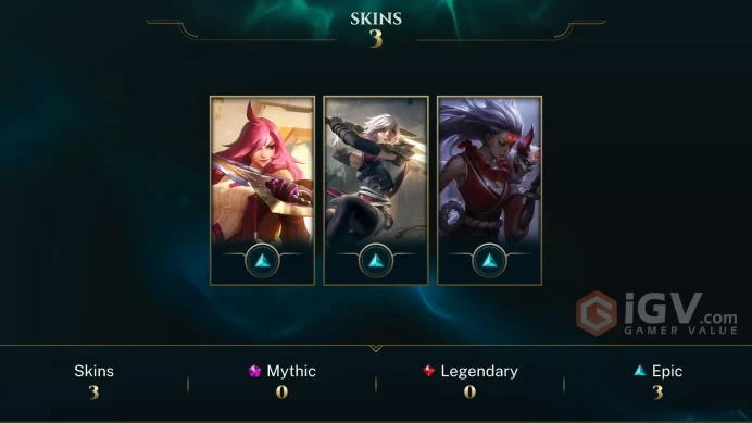 [NA] S2026 - Unranked - S14 Gold 2 - Ranked Ready - 3265 Be - Honor 3 - 45Champ - 3Skin - Instant
