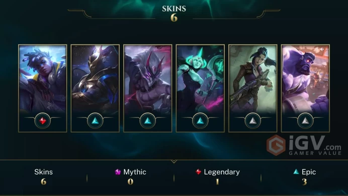 [EUW] S2026 - Silver 4 -71LP- 10Win - 47Lose - 40Champ - 6Skin - 3581 Be - Honor 4 - Instant Delivery