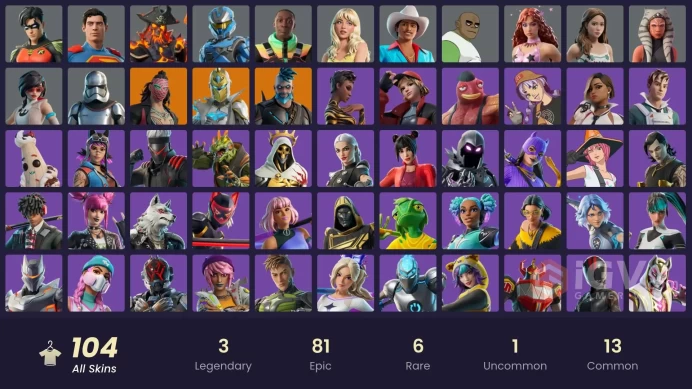 [103 SKINS] | Fashion Banshee | Shady Doggo | Kado Thorne | Spectra Knight | Omegarok | Apprentice Evie | Ahsoka Tano [FULL ACCESS]