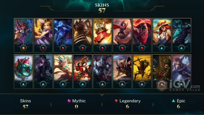 EUW / BRONZE 2(60LP) - 75 Champ - 57 Perfect Skins - SOUL FIGHTER SAMIRA - 114K BE - HONOR 4 - UNVERIFIED MAIL - FULL ACCES - CHEAP