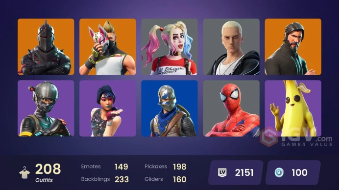 Full Access - [NINTENDO/XBOX/PC] 208 skins | Black Knight , Sparkle Specialist , The Reaper , Blue Squire , Royale Knight