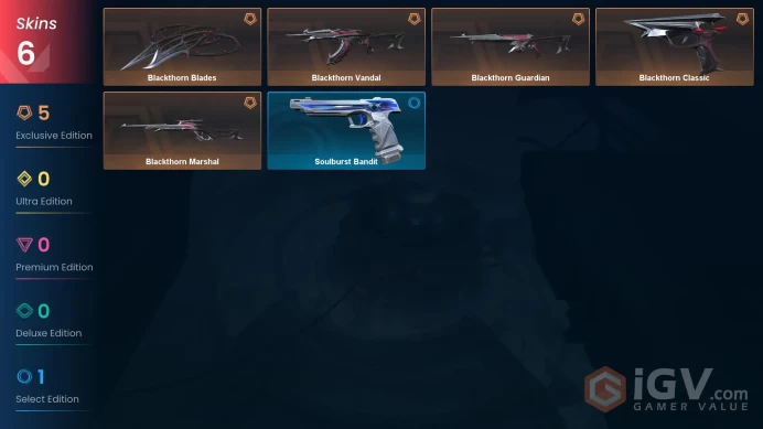 EU / Blackthorn Blades-Blackthorn Vandal-Blackthorn Guardian-Blackthorn Marshal-Blackthorn Classic- INSTANT DELİVERY / CHANGEABLE MAİL