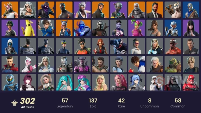 [ALL PLATFORMS]-301 Skin-OG STW-The Paradigm OG-The Reaper-Elite Agent-Blue Squire-Shogun OG-Lace-Catwoman Comic Book Outfit-FULL ACCESS-
