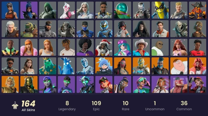 [164 skins] Renegade Raider | Peter Griffin | Zeus | Spectra Knight | Nezumi | Hades | Kado Thorne [FULL ACCESS}