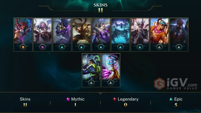 EUW -(S16) DIAMOND 1 %57WR - 54 Champ - 11 Good Skins (1 Ultimate, 1 Mythic) - HONOR 4 - HANDMADE - FULL ACCES - LIFETIME WARRANTY - CHEAP
