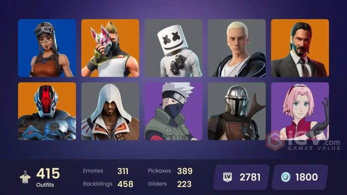 [ALL PLATFORMS]-405 Skin-Shogun OG-Spider Knight-DRAGON BALLS-Ghost Face-Ascendant Midas-FULL ACCESS-BEST SELLER