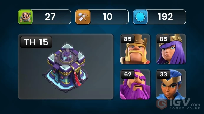 TH15 -95% Max-XP225-Christmas Trees and Hero Skins Lifetime Warranty-Immediate Delivery