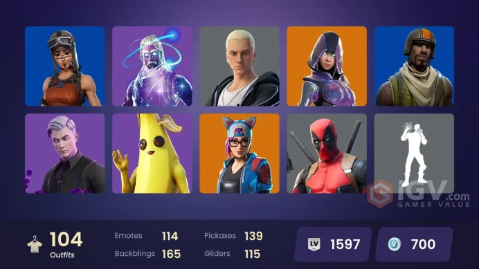 Full Access [PC Only] Galaxy - 104 Skins - Glow - Renegade Raider - Aerial Assault Trooper - Raider's Revenge - Aerial Assault One - #971