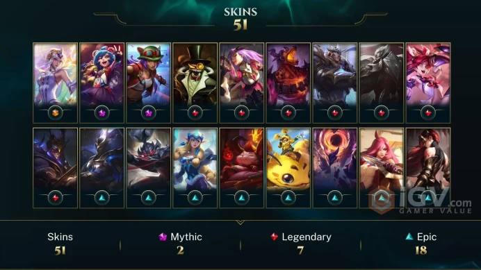 S26 Euw S4 60 LP 1WIN 0 LOSE- 51 PERFECT SKIN- Mid Main- Instant Delivery- Full Acces- SAFE