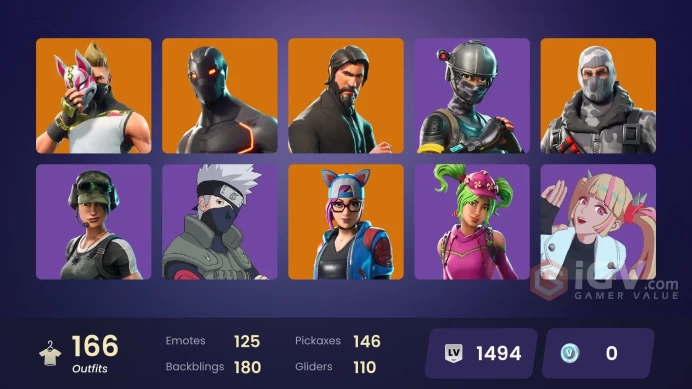 [PC'PSN'XBOX] FA | 162 skins | The Reaper | Elite Agent | Omega (Stage 5) | Havoc | Trailblazer |