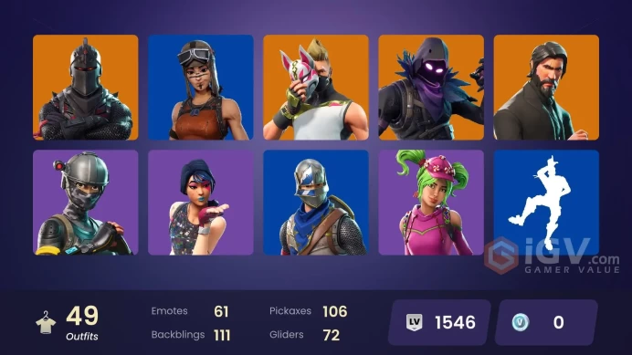 [PC/XBL] 49 skins | Renegade Raider | Black Knight | Sparkle Specialist | The Reaper | Blue Squire | Royale Knight | Elite Agent | Blue Team Le