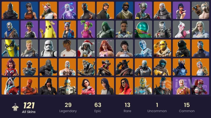 [PC/XBL] 119 skins | Renegade Raider | Aerial Assault Trooper | Black Knight | Sparkle Specialist | Galaxy | The Reaper | Blue Squire | Royale 