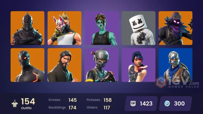 [PC/XBL] 154 skins | OG STW | Black Knight | Sparkle Specialist | The Reaper | Blue Squire | Royale Knight | Elite Agent | Rogue Agent | FNCS 3
