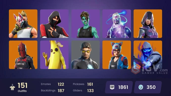 [PC/XBL] 151 skins | OG STW | Galaxy | IKONIK | Glow | Carbon Commando | Prodigy | Point Patroller | The Prisoner | Ravage | Catalyst | Frostb