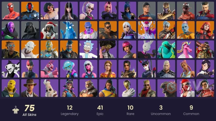 [Code 9925] [PC] 75 skins | Vivi Chroma | Subzero Cryptic | Kymera | Ronin | Omegarok | The Imagined | Spectra Knight | The Foundation | The Ori