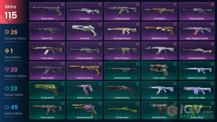 [NA] 115SKINS |12KNIVES | Prime//2.0 Karambit RGX 11z Pro Karambit Sandswept Dagger Torque Coiler XEROFANG Knife
