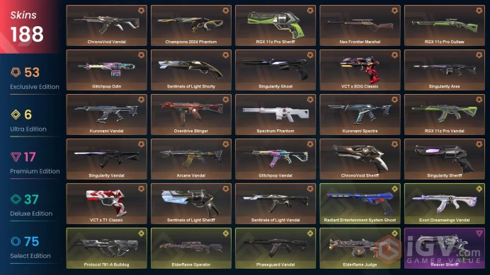 [NA] 188SKINS |29KNIVES | Sandswept Dagger Shellspire SwordSingularity Butterfly Knife Solarex Relic Sovereign Sword