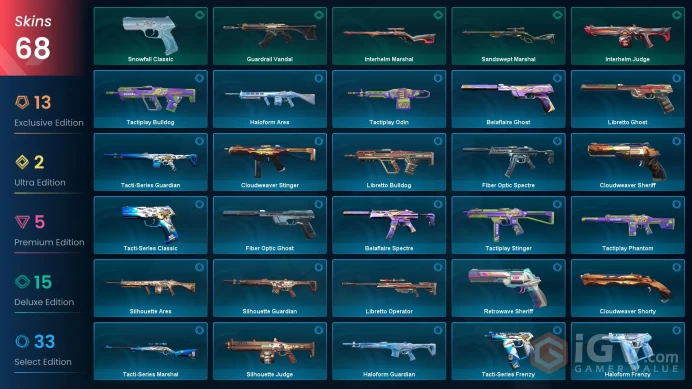 [NA] 68SKINS |9KNIVES | Onimaru Kunitsuna Primel/2.0 Karambit Reaver Karambit Waveform Xenohunter Knife