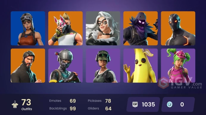 Full Access [Xbox/PSN/PC] The Reaper - 73 Skins - Trailblazer - Warpaint - Rose Team Leader - Drift - FA #4011
