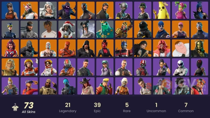 Full Access [Xbox/PSN/PC] The Reaper - 73 Skins - Trailblazer - Warpaint - Rose Team Leader - Drift - FA #4011