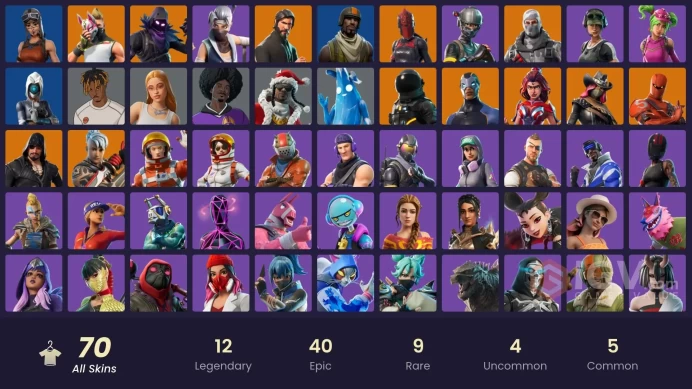 Full Access [Xbox/PSN/PC] The Reaper - 70 Skins - Sub Commander - Elite Agent - Blue Striker - FA #4010