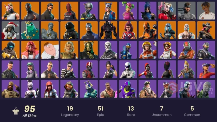 Full Access [Xbox/PSN/PC] The Reaper - 94 Skins - Omega (Stage 5) - Skull Trooper - Ragnarok - PC/Switch - FA #979