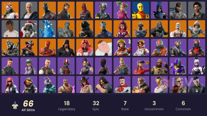 Full Access [Xbox/PSN/PC] 66 Skins - The Reaper - Elite Agent - Take the L - Rogue Agent - Gridiron - Ragnarok - Red Knight - FA #6001