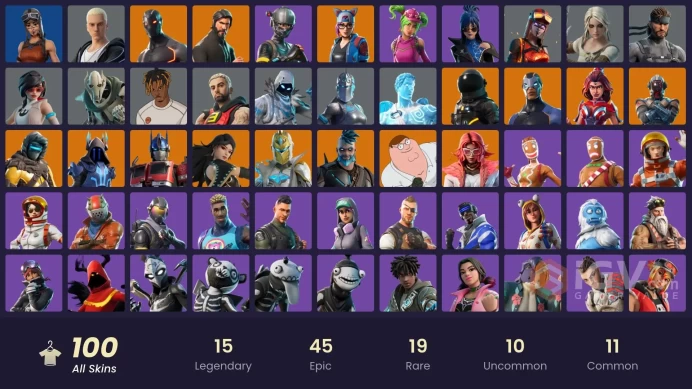 Full Access [Xbox/PSN/PC] The Reaper - 100 Skins - Blue Team Leader - Blue Striker - FA #613