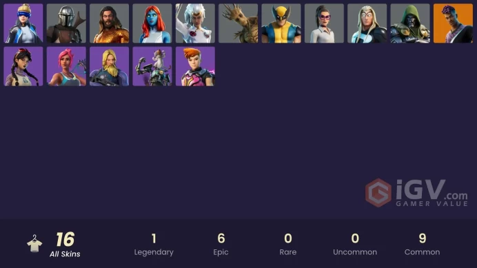 14256[PC/PSN/XBOX]Neo Versa|Fade|Mandalorian|Wolverine|Doctor Doom|Thor|Storm|Jennifer Walters|Groot|Mystique|Aquaman|